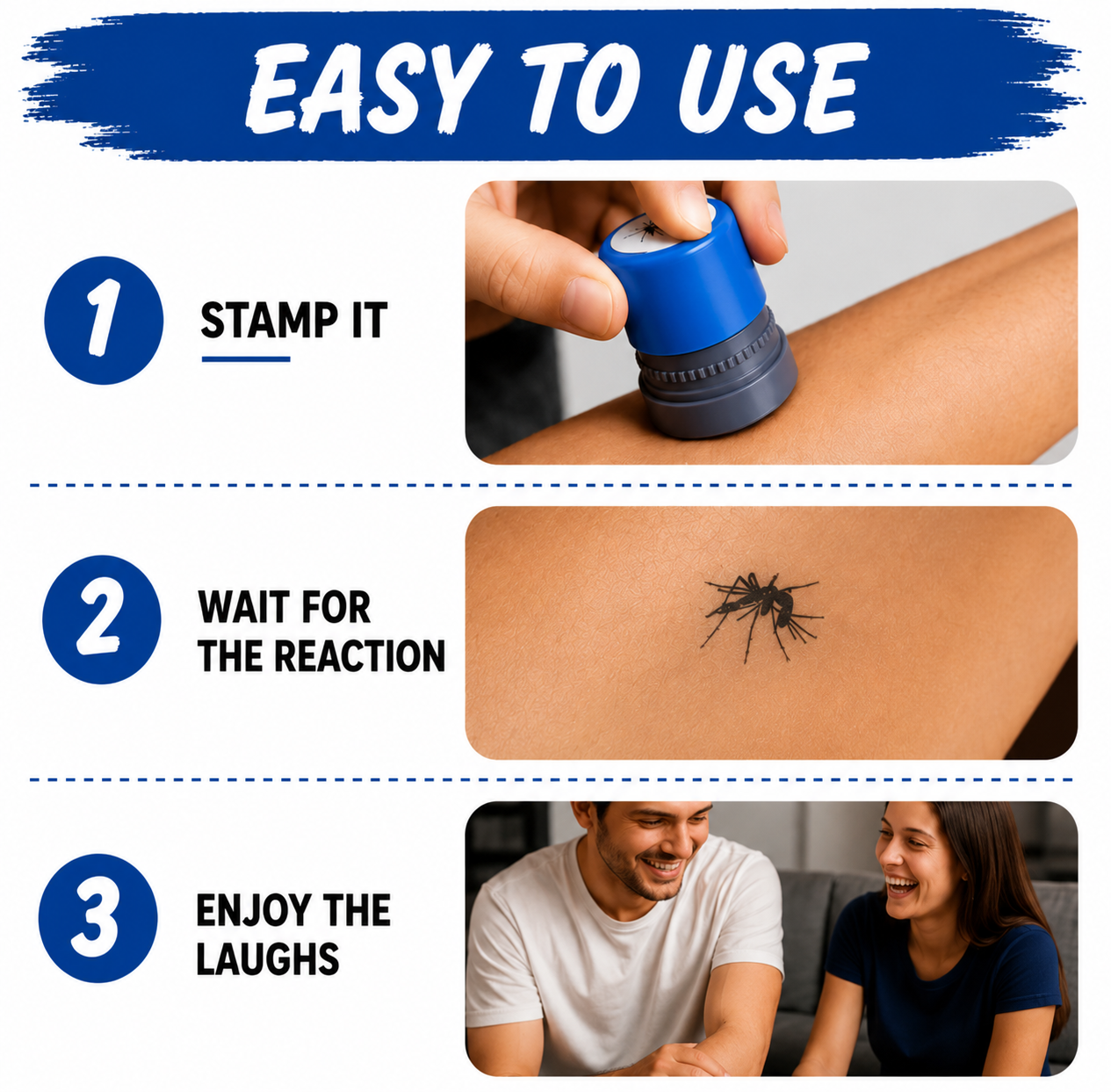 SkeeterBeater Prank Stamp