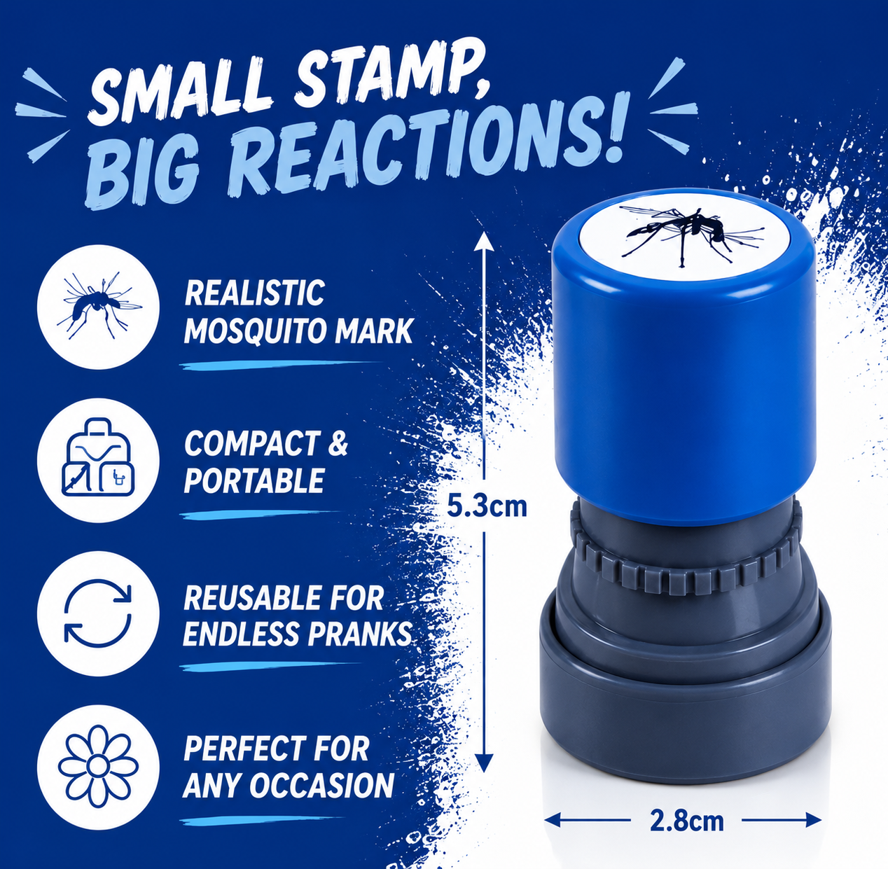 SkeeterBeater Prank Stamp